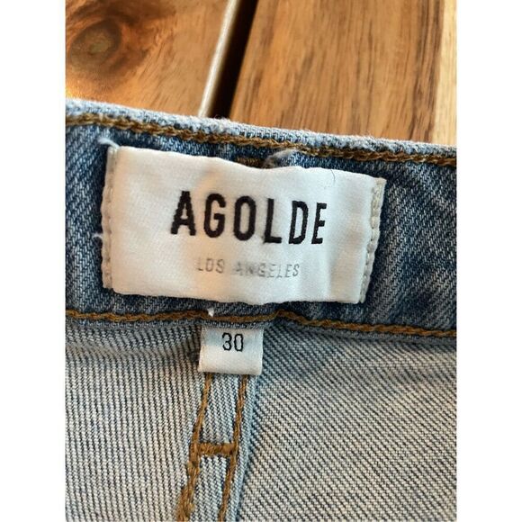 AGOLDE 90s High Rise Straight Leg Jeans - Picture 4 of 5